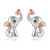 925 Sterling Silver Elephant Earrings Hypoallergenic Animals Stud Earrings Jewelry Gift for Women Girls, Sterling Silver, No Gemstone 925 Sterling Silver Elephant Earrings Hypoallergenic Animals Stud Earrings Jewelry Gift for Women Girls, Sterling Silver, No Gemstone