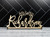 Custom Wedding Name Sign with Mr Mrs, Head or Sweetheart Table Decor, Couples Gift, Jacob FONT