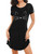 Ekouaer Nightgowns for Adult Women Cat Print Sleep Shirts Night Shirts for Adult Women Sleepwear Night Gowns Nightshirts for Sleeping Cute Cat Black Small