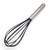 Sur La Table Silicone Whisk, Black