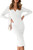 Meyeeka Overall Dress for Women Sexy V Neck Sweater Dress Long Sleeve Ribbed Knit Bodycon Cocktail Dress White Meyeeka Overall Dress for Women Sexy V Neck Sweater Dress Long Sleeve Ribbed Knit Bodycon Cocktail Dress White