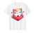 Kawaii Rainbow Cute Cat Hugging Heart Kitty Love Cat T-Shirt