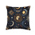Moon Sun Lovers PopLove Co. Sky Moon Lunar Stars Sun Galaxy Night Throw Pillow, 16x16, Multicolor
