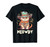 Funny Cat Cowboy Cowgirl Meow Howdy Meowdy T-Shirt