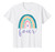 Four Year Old Rainbow 4th Birthday Gifts For Girls 4 Bday T-Shirt