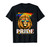 LGBT Lion Gay Pride LGBTQ Rainbow Flag Sunglasses T-Shirt