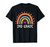 2nd Grade Teacher Rainbow Funny Second Grade Back To School T-Shirt