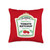 Ketchup Mustard Mayo Team Halloween Costume Couple Costume Matching Couple Group Halloween 2023 Ketchup Throw Pillow, 16x16, Multicolor