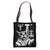 Cat UFO Invasion | Funny Cat Meme Retro Alien Cat UFO Selfie Tote Bag