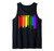 Louisville Kentucky LGBTQ Gay Pride Rainbow Skyline Tank Top