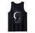 Crescent Moon Cat Tarot Card Graphic for Tarot Cat Lovers Tank Top