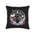 Kawaii Pastel Goth Stuff For Girls & Women Co. Moon Phases Crystal Witchy Cute Black Cat Kawaii Pastel Goth Throw Pillow, 16x16, Multicolor
