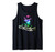 HOUSE CAT (Rainbow DJ Cat Kitty) Tank Top