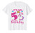Kids It's My 5th Birthday Unicorn Lover Kid 5 Years Old Birthday T-Shirt