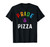 Pride & Pizza LGBT LGBTQ Gay Pride Rainbow Flag Slogan T-Shirt