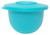 Tupperware Impression Small 2.5 Cup Mixing Bowl in Aqua Blue