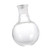 SOLUSTRE 1pc Boiling Beaker Apparatus Flask Laboratory Flask Single Science Equipment Chemistry Boiling Flask Joint Flask Glass Flask Reaction Flask Chemistry Glass Round Return Valve