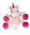 Recordable Stuffed Unicorn with 10 Second Digital Recorder (8", Pink)