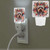 RLDOBOFE Yorkie Floral Night Lights Plug into Wall Decorative Night Lamp with Dusk to Dawn Sensor Plug-in LED Auto-On/Off Plug in Nightlight for Bedroom Bathroom Hallway Stairs Energy Efficient