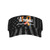 Multiple Sclerosis Awareness Visor Cap Adjustable Uv Protection Sun Visor Hats Empty Top Baseball Hat for Women and Men Black
