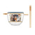 Silver Buffalo Harry Potter Anime Trio Ceramic Ramen Bowl with Chopsticks, 20 Ounces