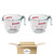 Pyrex Prepware 1-Cup Glass Measuring Cup (Pack of 2), with Supreme Box Safe Packaging