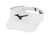 Mizuno Tour Elite Visor, One Size Fits All, WHITE