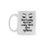 SCSF Don't Worry About Me Worry About Your Eyebrows Coffee Mug Ceramic Material Mugs Tea Cup White 11oz