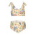 Summer Gnome Surf Palm Girls Swimsuits 2 Piece Swimwear Bikini Set Bathing Suit for Girl Kids 3T