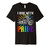 I ride with pride, gay biker, rainbow motorcycle lover queer Premium T-Shirt