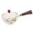 BIUDECO 360 Degree Side Handle Pot Stovetop Tea Maker Gongfu Tea Kettle Chinese Style Teapot 360 Rotation Tea Maker Gongfu Tea Pot Ceramic Single Pot To Rotate Japan Wooden Anti-scald