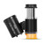 TYZK Microscope Kit 60X Mini Microscope Pocket Magnifier Loupe Magnifying with LED Light Function Microscope Lens Adapters (Color : Black)