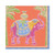 Caspari Royal Elephant Paper Luncheon Napkins in Orange, 40 Count