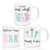 Whaline 3Pcs Easter Mug Set 12oz Cute Easter Egg Bunny Carrot Coffee Mug Happy Easter Plaid Ceramic Matching Mugs Holiday Party Cups for Home School Office Table Centerpieces Housewarming Gift