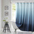 BESTRIPES Fabric Shower Curtain, Blue Shower Curtain, Plolyester Ombre Shower Curtains for Bathroom, Modern Decorative Bathroom Curtains, 72" W x 72" H