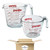 Pyrex Prepware 1-Cup and 2-Cup Glass Measuring Cup Set, with Supreme Box Safe Package