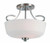 Trans Globe Lighting 9551 BN Indoor Infinity 15" Semiflush, Brushed Nickel