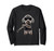 Funny Orchestra Musician Oboist Doodle Dog Playing Oboe Long Sleeve T-Shirt