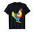 Tie Dye Chicken Rainbow Print Hen Fowl Hippie Peace Gift T-Shirt Tie Dye Chicken Rainbow Print Hen Fowl Hippie Peace Gift T-Shirt