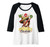 Womens Nacho Average Student Cinco de Mayo Dabbing Sea Turtle Raglan Baseball Tee