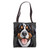 Cute Greater Swiss Mountain Dog Face Cartoon Puppy Dog Lover Tote Bag