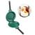 Flip Frying Pan, Double Side Non-stick Ceramic Coating Flip Frying Pan Pancake Maker Household Kitchen Cookware