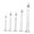 iplusmile 5pcs Stoppered Measuring Cylinder Measuring Cylinder with Stopper Graduated Measuring Cup Liquid Measuring Cups Scientific Measuring Cylinder Test Tubes Mix Large Cylinder Glass