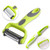 Vegetable Peeler Julienne Peeler 3 in 1,Potato Peelers for Kitchen,Make Veggie Salad,Y and I Shape Apple Fruit Carrot Zucchini Veggie Peeler (Green)
