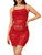 Verdusa Women's Ruched See Through Mesh Spaghetti Strap Bodycon Cami Dress Red S Verdusa Women's Ruched See Through Mesh Spaghetti Strap Bodycon Cami Dress Red S