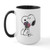 CafePress Springtime Snoopy Mug 15 oz (444 ml) Ceramic Coffee Mug