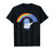 Disney Pixar Inside Out Sadness Rainbow Blue Gradient Logo T-Shirt