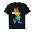 Disney Minnie & Me Gradient Rainbow Minnie Mouse Fill T-Shirt