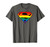 DC Comics Pride Justice League Superman Rainbow Logo T-Shirt