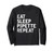 Eat Sleep Pipette Repeat Scientist Gift Funny Biology Long Sleeve T-Shirt